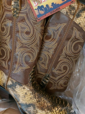 Cowboy boots new brown size 38.5
