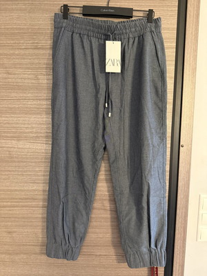 Zara elastic pants large size gray new from US market