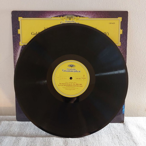 Johann Sebastian Bach Goldberg-Variationen BWV 988 vinyl record used, classical