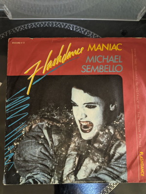 Michael Sembello Maniac 7" vinyl used, pop