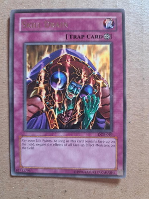 Yu-Gi-Oh! TCG Skill Drain Dark Crisis DCR-049 Unlimited Rare like new