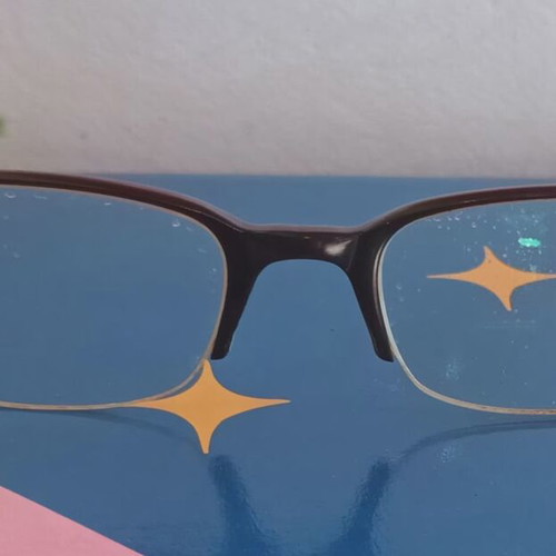 Vogue eyeglass frame like new, purple
