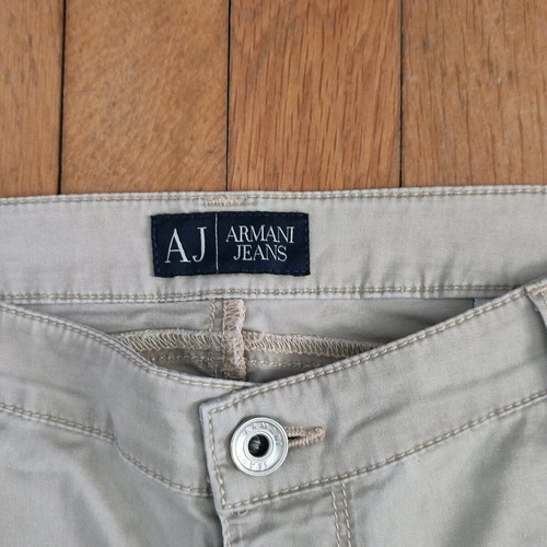 Armani Jeans gray straight-leg pants size 26 like new