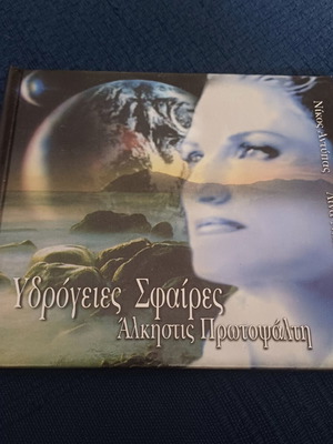 Υδρόγειες σφαίρες Άλκηστις Πρωτοψάλτη CD album digipack σαν καινούργιο, έντεχνο