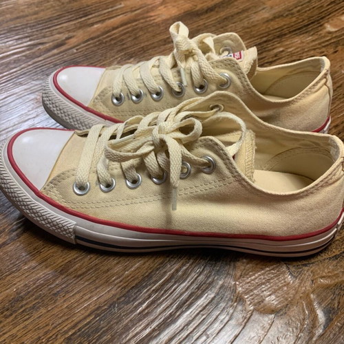 Converse All Star beige used, size 37