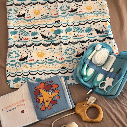 Baby clothes for boy 6-9 months used, set of 10 pieces