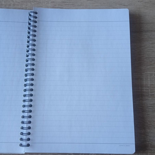 Next spiral notebooks B5 size, pack of 2, 70 sheets