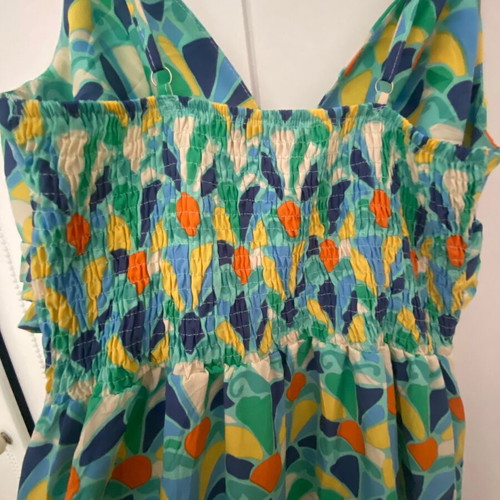 HM dress Large with straps new, multicolor