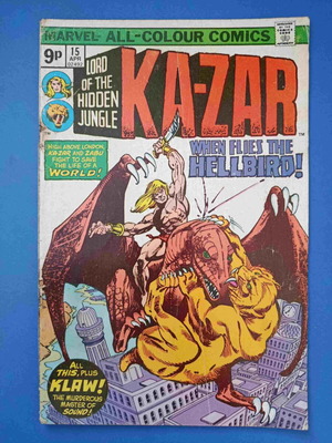 Κόμικ Kazar Τόμος 2 Τεύχος 15 μεταχειρισμένο, έκδοση 1976