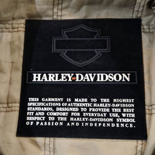 Harley Davidson leather moto jacket slim fit like new