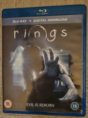 Rings Blu-Ray like new, thriller with subtitles