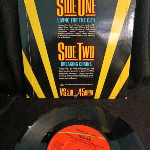 Gillan Living For The City vinyl used, rock