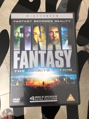 Final Fantasy The Spirits Within DVD used, 2-disc, with English subtitles