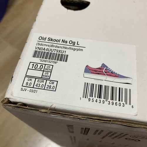 Vans Old Skool sneakers size 43 used, pink