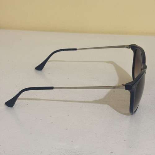Vespa sunglasses like new, dark blue and silver frame with gradient lenses