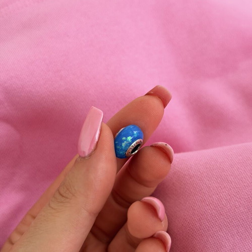 Pandora Murano bead like new, blue