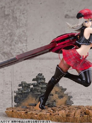 God Eater Burst Alisa Ilynichna Amiera figure 1/8 like new, Alphamax