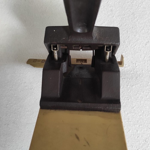 Vintage hole punch heavy-duty used