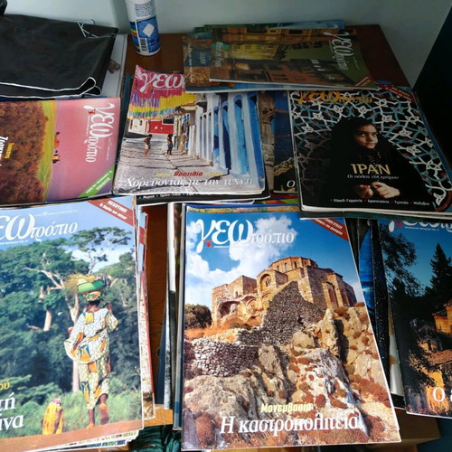 Geotropio magazines used, pack of 56 issues from 2002 to 2010