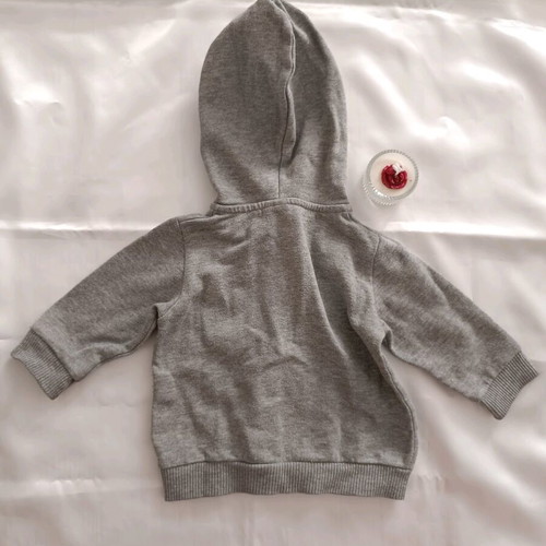 Zara baby jacket with hood and zipper 6-9 months like new