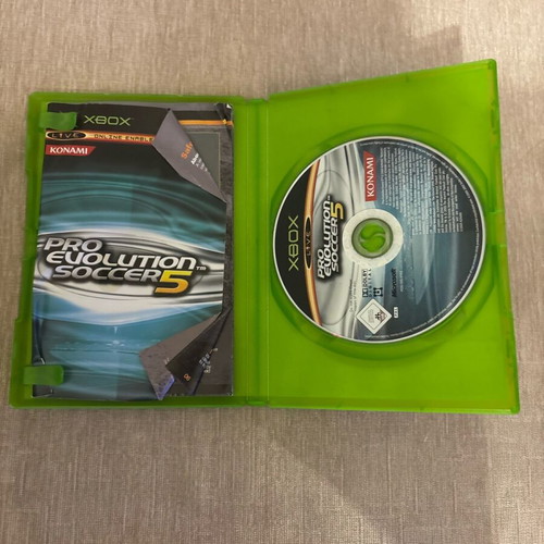 Pro Evolution Soccer 5 Xbox Original used, English full version