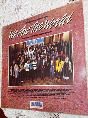 We Are The World Vinyl LP used, pop music classic