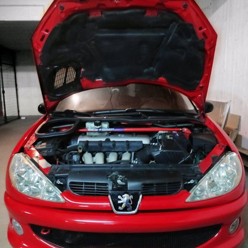 Peugeot 206 RC like new, 61,200 km, coupe sport, 2006