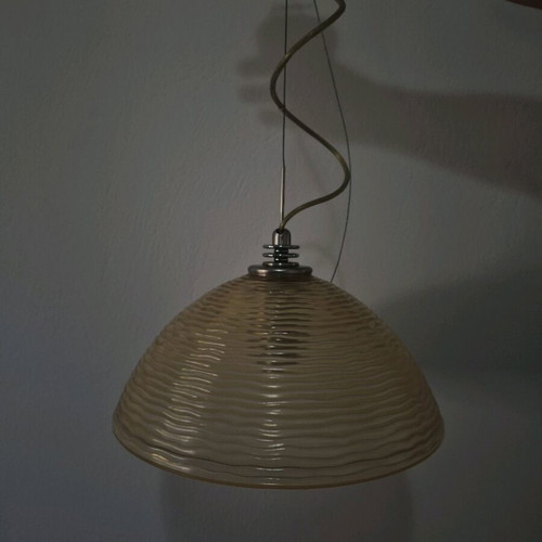 Glass ceiling light used