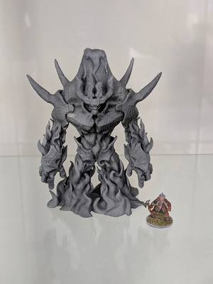 3D printed D&D miniature