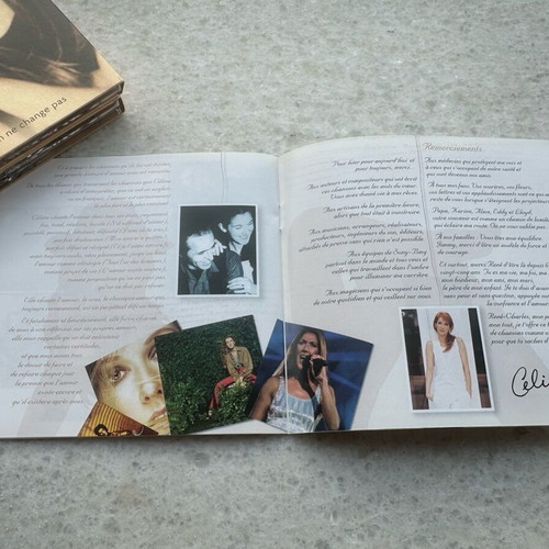 Celine Dion On Ne Change Pas collector’s edition 2 CD & DVD like new