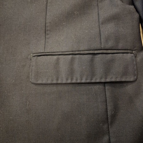 Wool jacket Mango like new, blue, small defect on shoulder
