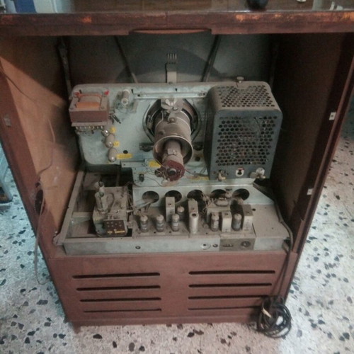 Schaub Lorenz Illustraphone 861 Luxus 52740 television used, made in 1958