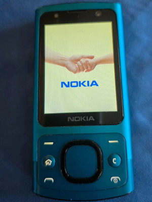Nokia 6700 Slide μεταχειρισμένο, τιρκουάζ, κλασικό slider