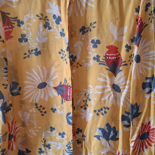Viscose floral shirt United Colors of Benetton used, multicolor