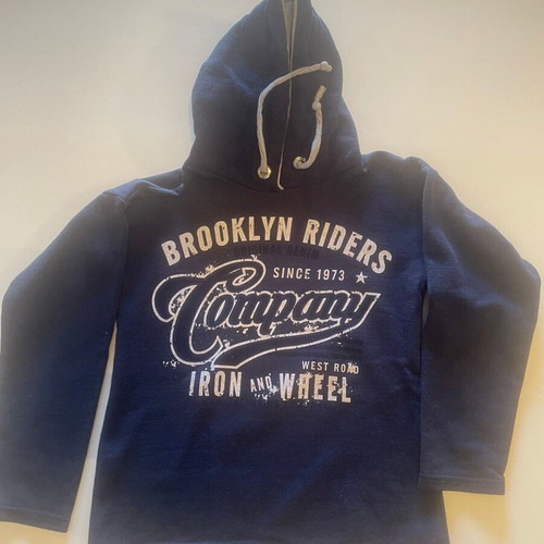 Blue-gray hoodie sweatshirt size 8