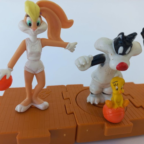 McDonald's Space Jam collectible figures set of 3 like new, 1996