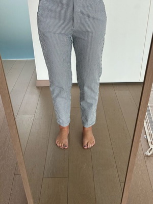 Zara women's striped pants like new, size S