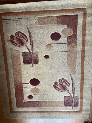 Rug used, dimensions 1.78m x 1.42m