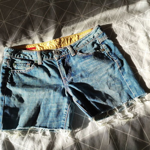 Guess denim shorts blue like new, size S