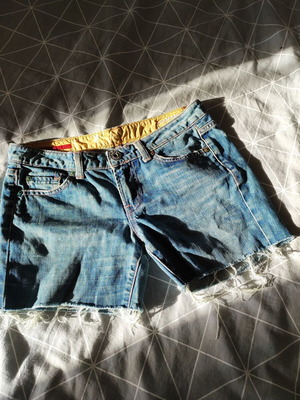 Guess denim shorts blue like new, size S