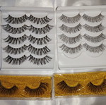 Eyelashes set with various styles new