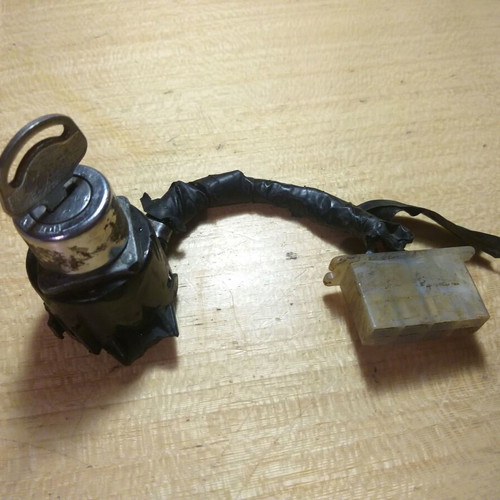 Central switch used for Honda C50 moped round headlight 6 volt