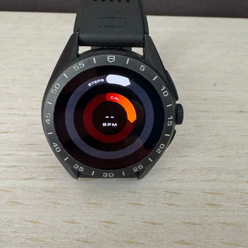 TAG Heuer Connected Calibre E4 45mm Black Titanium digital watch like new