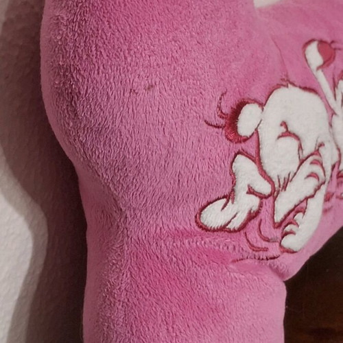 Asterix Park Idefix Bone plush pillow like new 2013