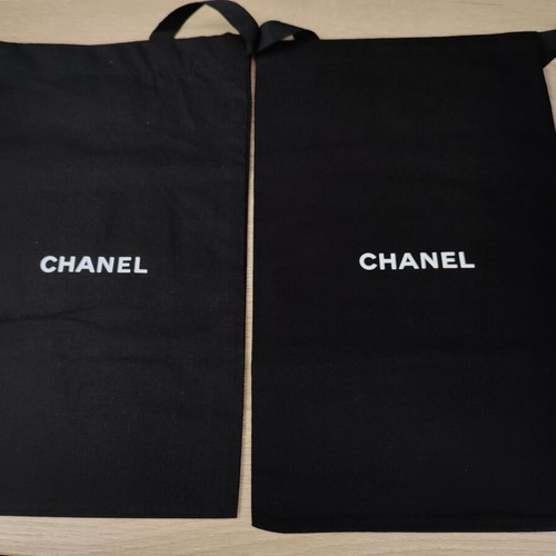 Chanel dustbags and empty shoebox used, protective storage cases
