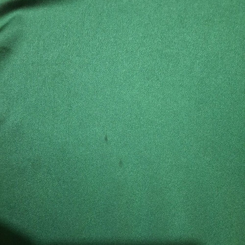 Emerald green satin long dress with straps L&S like new