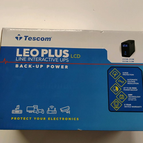 Tescom UPS Leo Plus LCD new