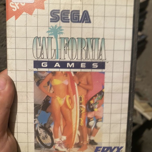 California Games Sega Master System used