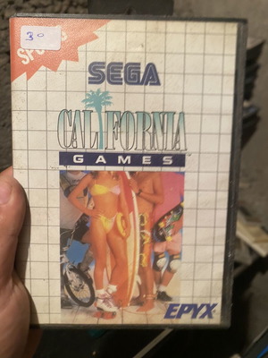 California Games Sega Master System used