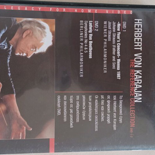 Herbert von Karajan The Reference Collection DVD set of 6 like new
